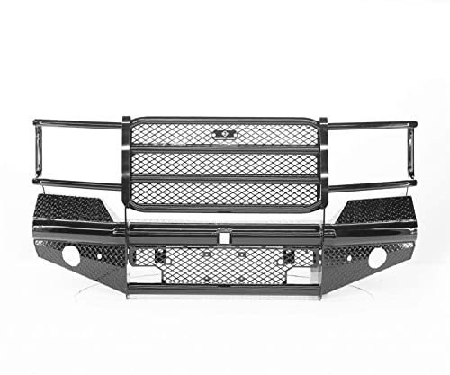 Ranch Hand Fbg151Blr - Legend Series Full Width Black Front Hd Bumper with Full Grille Guard