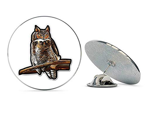 Great Horned Owl Metal 0.75