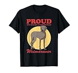 Weimaraners Dog Dad Of A Spoiled Weimaraner Men T-Shirt