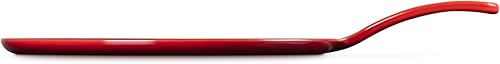 Miniatura 3 de Le Creuset Sartén para crepé de hierro fundido esmaltado con rata y espátula 1075 pulgadas Cerise