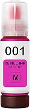 001 Ink Compatible with Epson L3110, L3150, L3152, L3156, L3210, L3211, L3215, L3216, L3250, L3252, L4260, L5190, L1110, L4150, L6170, L4160 Printer (001 Magenta Ink 1 Pcs)