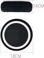 Vista 5 de 4 tapas de joystick con agarre de pulgar para consola de juegos ROG Ally, protector de botón de silicona para ROG Ally