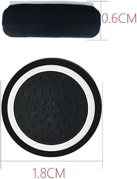 Joystick Replacement Cap Thumb Grip For Rog Ally Gaming Console, Silicone Joystick Cap Analog Stick Cap, 3D Analog Cap Skin Replacement Part (Pack of 4)
