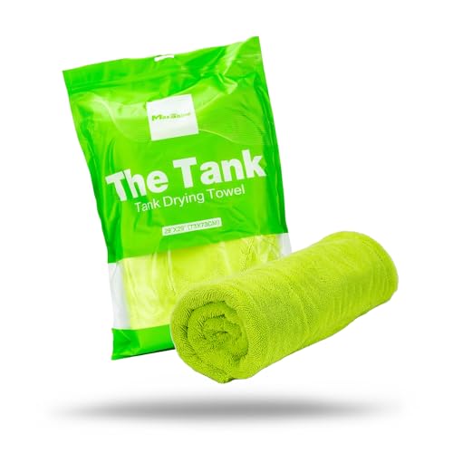 Maxshine Universal Car Drying Towel – 1600 GSM Rinse-Free Double-Sided Microfiber Towel – 30