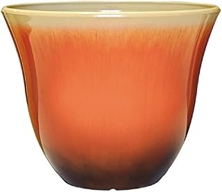 Honeysuckle Planter, Patio Pot, 13" Tequila Sunrise