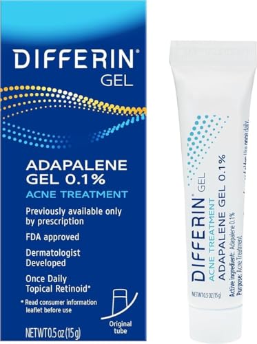 What is the Best Product to Remove Blackheads on Nose? Expert-Backed Solutions for Clear Skin 6 Differin Acne Treatment Gel, 30 Day Supply, Retinoid Treatment for Face with 0.1% Adapalene, Gentle Skin Care for Acne Prone Sensitive Skin, 15g Tube (Packaging May Vary)