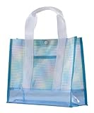 [リンネ] プールバッグ キッズ ウォータープルーフバッグ ビーチバッグ 水泳 ホログラム×ヒヤシンス