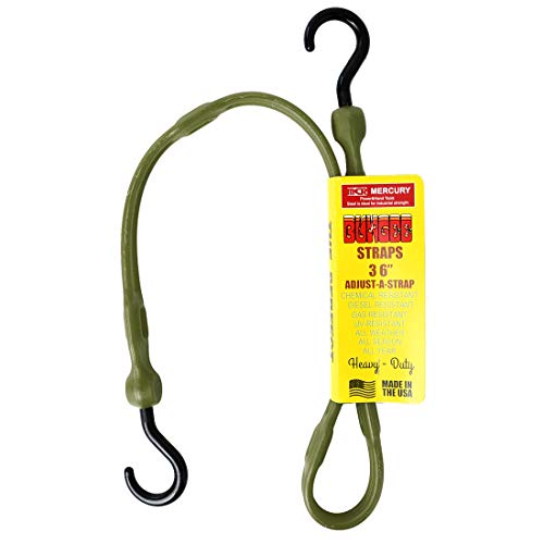 キーストーン フック カーキ L86×D4cm マーキュリー アジャスタブル バンジーストラップ ME045232