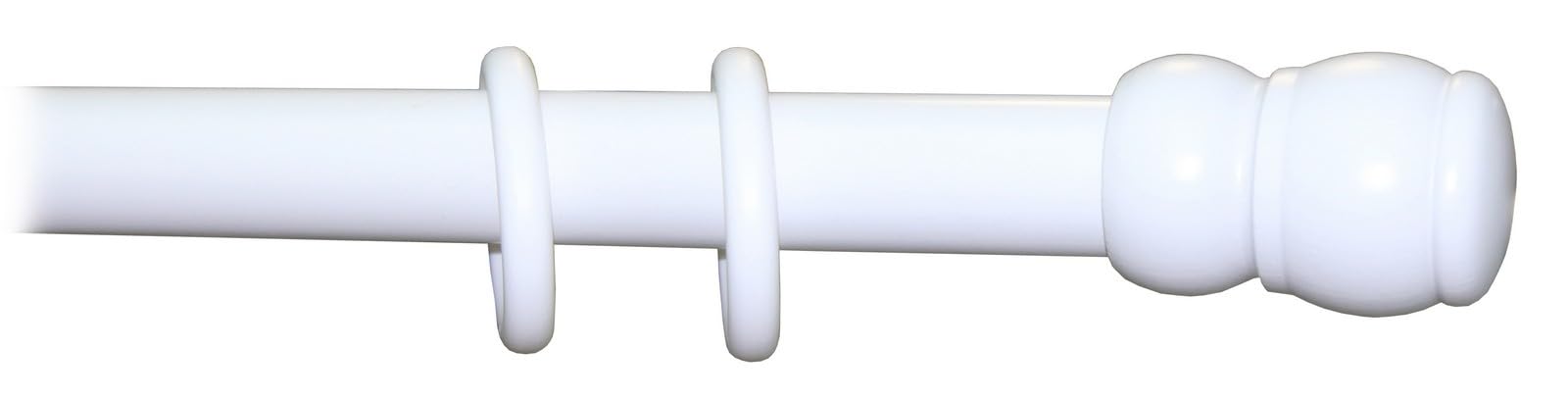 NEXTRADEITALIA CF da 1 PZ BASTONE A STRAPPO D 35 MM BIANCO 240 CM SENZA SUPPORTI