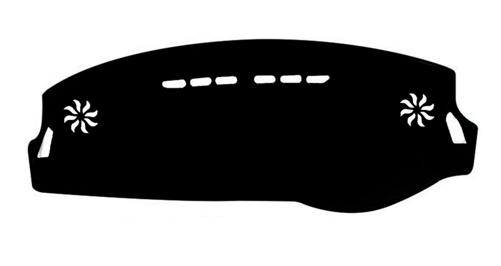Cruscotto Pad per Citroen per C-Elysee 2014-2019 2 Strati Copertura Cruscotto Auto Tappeto Parasole Cruscotto Pad Parasole Parasole (Dimensione : Guida a Destra)