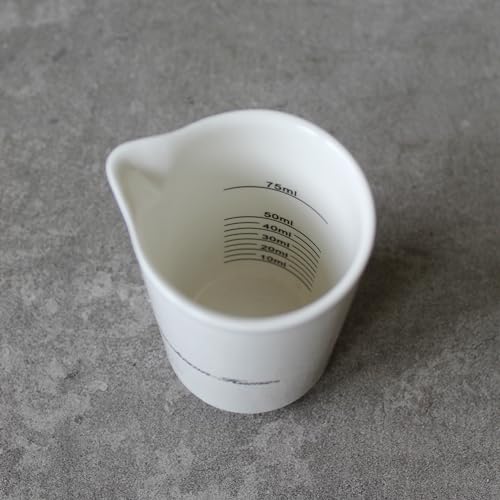 Vaso medidor de cerámica 75 ml miniatura 5
