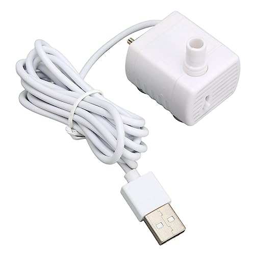 Bomba silenciosa para fuente de agua de mascotas USB 5V miniatura 5