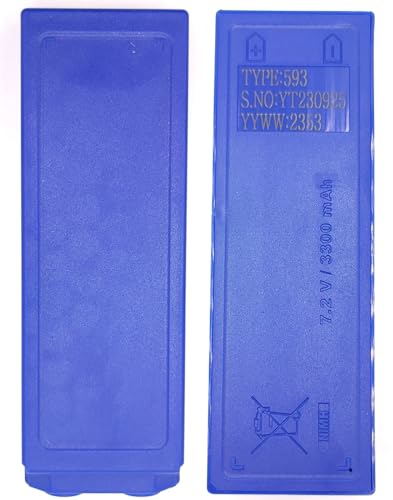 Zivases (2-Pack) Crane Remote Control Battery for Scanreco 593/592/590/960 7.2V 3300mAh Rechargeable Battery, for SCANRECO 16131 17162 GP222101