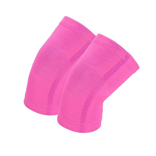 TOVINANNA 1 Pair Sports Support Nylon Cover Elastic Kneecap Protective Pad Sleeves for Running Jogging Basketball Football Size Xs