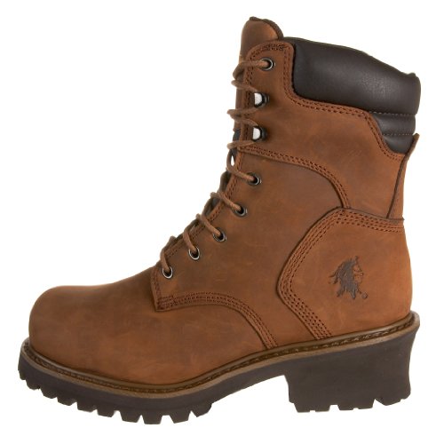 Chippewa Men's 55025 8" Steel Logger Boot,Bark Logger,11.5 Xw Us #TOP6