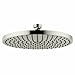 AXOR AXOR Starck 9-inch Showerhead Luxury Modern 1-Spray RainAir Air Infusion with Airpower with QuickClean in Brushed Nickel, 28494821