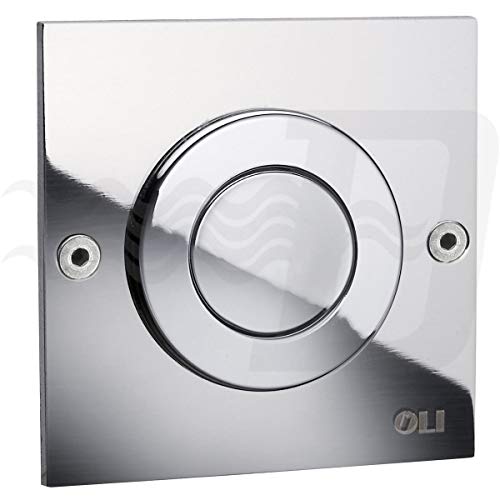 Oliver Placca Di Comando Completa Per Cassette Pneu Oli Mono Trend - Cromo