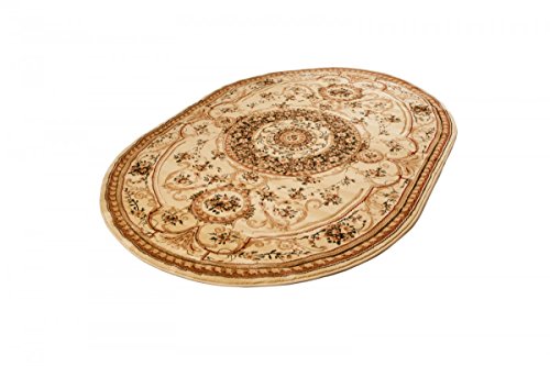 TAPISO Noble Tappeto Ovale Soggiorno Salotto