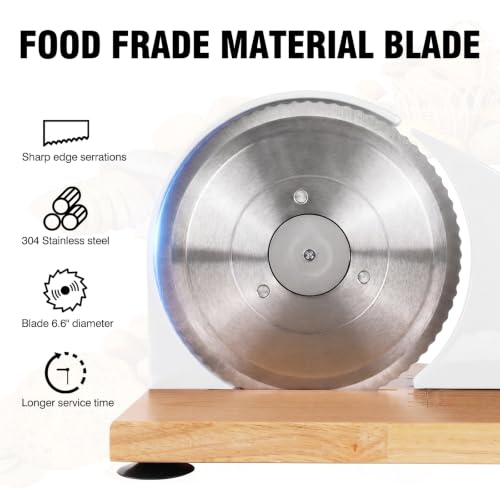 Image of vanerepok Manual Bread Slicer for Homemade Sourdough Adjustable Thickness | Hand Crank Bread Cutter with Scale & Stable Suction Cups & Wood Base for Even Slicing Perfect Baking Gift for Home Bakers