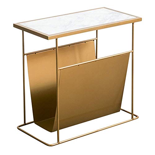 Home&Selected Furniture/Nordic Marble Side Table Iron Art Sofa Corner