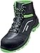 Produktbild uvex 2 xenova Sicherheitsstiefel S3 SRC, Schnürstiefel, Arbeitsschuhe für Herren, Schwarz/Grün, Größe 46