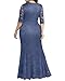 Mother of The Bride Dresses Plus Size Dusty Blue Formal Wedding Guest Evening Gown Bridesmaid Long Prom Dress Women 2025