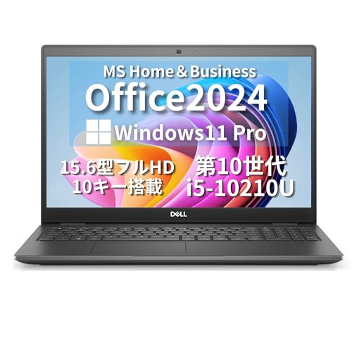 �y�����ςݕi�z�yMS Office H&B 2024�z �m�[�gPC 3510 /10�L�[ / 15.6�^�t��HD / Win 11 Pro/WEB�J����/Core i5-10210U /Bluetooth/wajun��WIFI/HDMI / 16GB / 