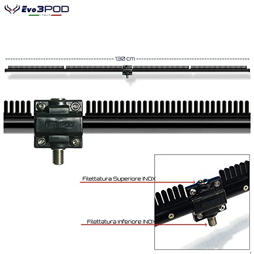 Evo 3POD - Stendi Travi da Paletto Elite Nero 130