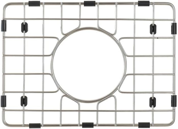 Miniatura 3 de STARSTAR Estación de trabajo con repisa de acero inoxidable 304 de acero inoxidable 304 fregadero de cocinapatiobarlavanderíaoficina, con rejilla,