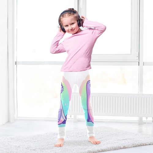 Colorful Cartoon Seal Girls Casual Leggings for Kids Printed Long Pant Bottoms Stretch and Soft4
