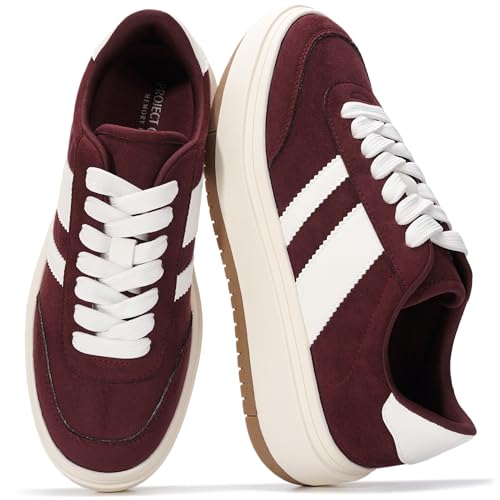 Image of Project Cloud Platform Sneakers for Women - Lightweight Memory Foam Insole Womens Sneakers - Non-Slip Fashion Sneakers for Women Footwear - Women's Fashion Platform Shoes (Nita)