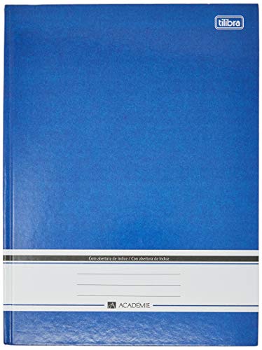 Caderno Brochura Capa Dura Universitário, Tilibra, Académie, 20x27.5cm, 96 folhas