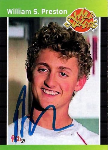 Alex Winter Autographed Signed card
