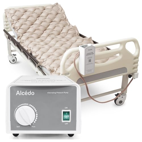 Alcedo Alternating Air Pressure Mattress Pad for Bed Sore and