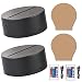 2-Pack 3D Night LED Light Lamp Base + Remote control + USB Cable Adjustable 7 Colors Decoration de la maison Decorative lights for bedroom child room living room bar shop cafe restaurant office