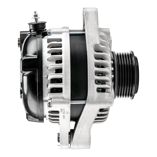 Image of PHILTOP Alternator Compatible With Acura for 2016-2022 Pilot 2018-2023 Odyssey 2014-2020 MDX 3.5L 2017-2023 Ridgeline 2019-2023 Passport (155 Amp) 11773N 12V CW 6-Groove Pulley