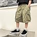 Cargo Shorts for Boys 5 Inch with Multi Pockets - Boy's Cotton Short School Uniform Pants Clothes for Boys Outdoor Playwear Summer 2026