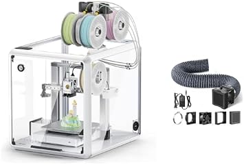 TOPCUBE F2 3D Printer Enclosure for Bambu Lab A1/A1 Combo with TOPCUBE Adjustable Ventilation Kit with Powerful Exhaust Fan and Filter