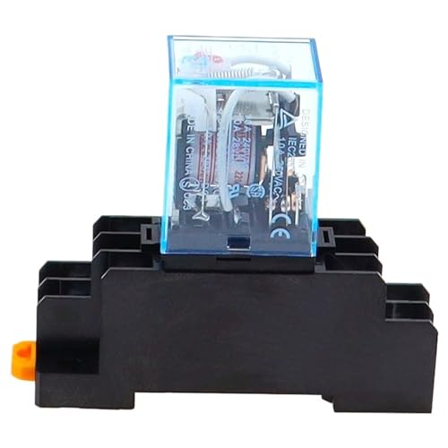 Relais de puissance LY2NJ DPDT AC 110V 8 broches HH62P avec embase JQX-13F pack de 10