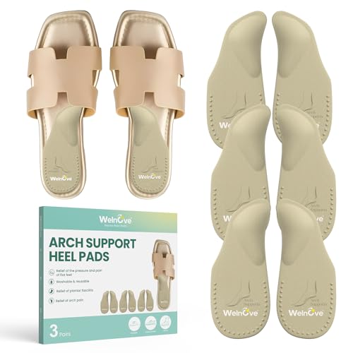 Supports de voûte en gel soulagement pieds plats beige L