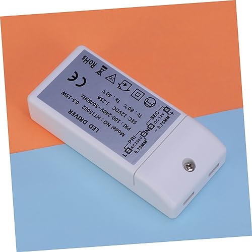 OSALADI 2 Unidades Motorista De Led Cc 12v Led Motorista De Iluminação Led Driver Led 15w Dc Fonte D