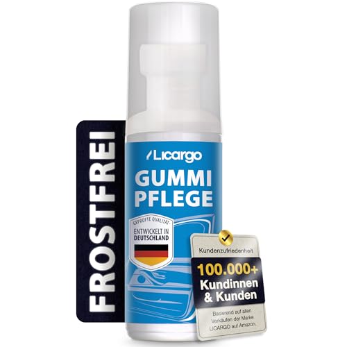 LICARGO Gummipflege Auto Dichtung Winter - reinigt, pflegt & hält Gummi geschmeidig - Auto Gummipflege Winter verhindert Festfrieren von Gummidichtung 75ml