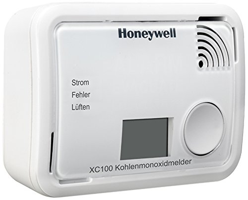 Preisvergleich Produktbild Honeywell Home Batteriebetriebener Kohlenmonoxidmelder mit CO-Wertanzeige, XC100D-DE