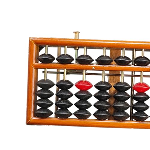 Ferramentas de computação profissionais Fengshuibringluck Abacus de 17 colunas