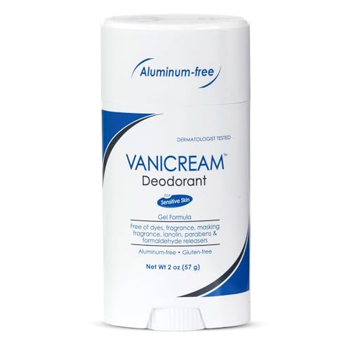 Vanicream Aluminum-Free Gel Deodorant - 2 oz - Unscented Formula for Sensitive Skin