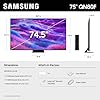 Samsung 75 Inch Class Neo QLED QN80F 4K Vision AI Smart TV (2025) with Mini LED, HDR, Dolby Atmos + HDMI Cable + Streaming Bundle + 12-Month CPS Protection