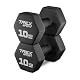 Hantelset 10 kg Trex Sport Neopren Kurzhanteln für Training