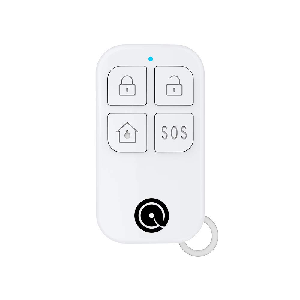 Sistema di Allarme casa senza fili, WIFI, GSM, Kit Dadvu DV-2AT, Combinatore Telefonico, 100 zone, App DadVu (Smart Life - tuya), Compatibile Google Home ed Alexa