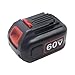 eseegoo Replacement LBX2560 2.0Ah 60V LBX1560 Lithium-ion Battery,Compatible with 60V B & D LHT360 LST560 LSW60C CM2060C Cordless Power Tools