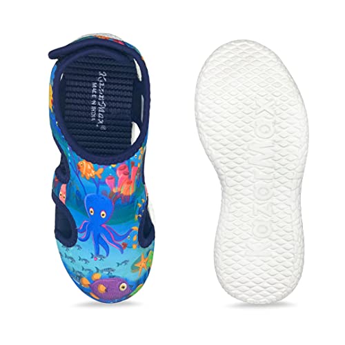 Image of KazarMax Kids Boys and Girls Lightweight | Comfort | Easy Slip-On | Breathable | Printed Sandal